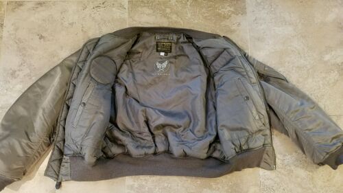 Chaqueta vintage Avirex Bomber MA 1 Fuerza Aérea de la USAF para hombre XL - Imagen 4 de 12