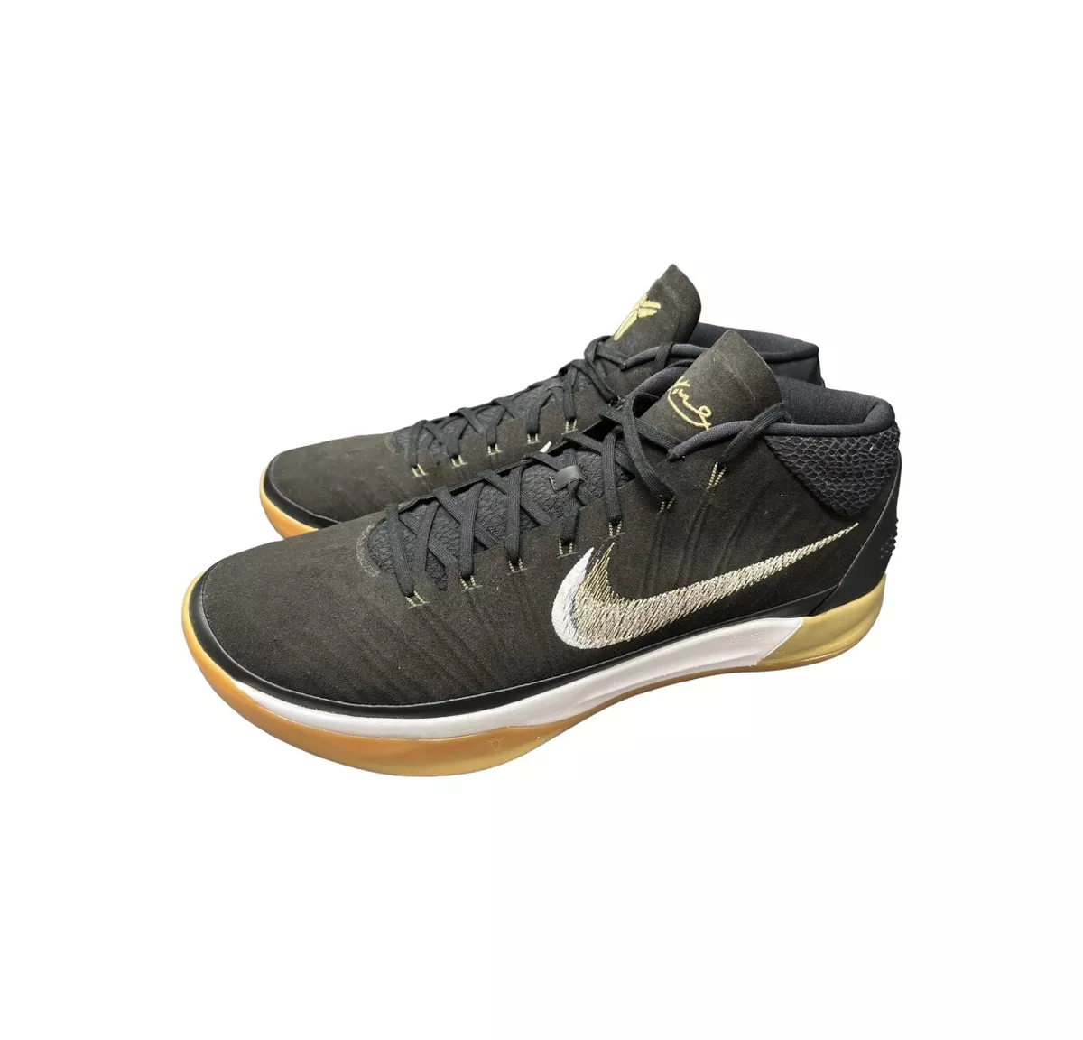 Nike Kobe AD Mid Black Gum Anthracite 922482 009 Men s Size 12.5