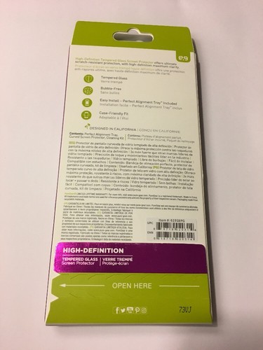PureGear Curved Screen Protector For Samsung Galaxy S8 Plus, Black, With Tray - Picture 2 of 4
