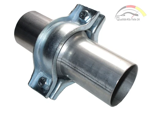 Auspuff Rohr Reparatur Verbindungsrohr Schelle passend für SAAB VOLVO 55 mm - Bild 1 von 3