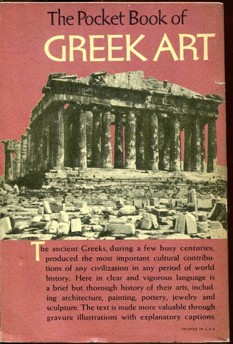 The Pocket Book of Greek Art by Thomas Craven-Vintage Paperback-1950 - Picture 2 of 2