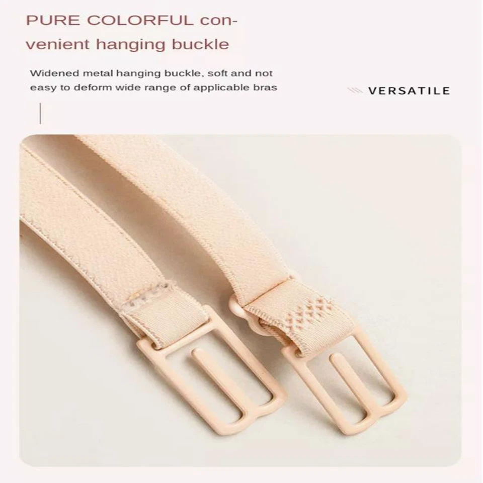 4-8pcs Bra Strap Clips Elastic Non-slip Strap Holder Women Bra Rope Adjustable - Image 4 of 4
