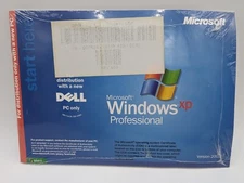 NEW Microsoft Windows XP Professional SP 2 Reinstallation CD 2002 For Dell