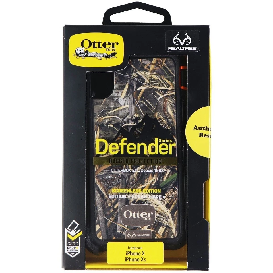 OtterBox Defender Case (Screenless) for iPhone X / Xs - RealTree MAX 5 HD Camo - Image 4 of 4