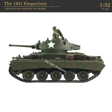 ☆ 1:32 21st Century Toys Ultimate Soldier WWII US Army M24 Chaffee Tank