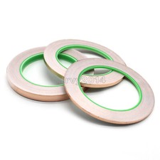 30M 5mm Tape Conductive Copper Foil Tape Self Adhesive EMI Shielding Tapes NEW