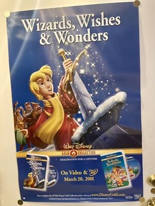 Disney’s Sword In The Stone / Bedknobs & Broomsticks Promotional Poster 2001