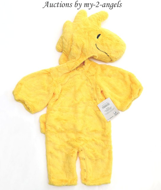 Pottery Barn Kids Peanuts BABY WOODSTOCK HALLOWEEN COSTUME 612 9