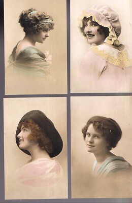 Edwardian Thymes 30 Unposted Postcards Edwardian Beauties (Repro) - s3