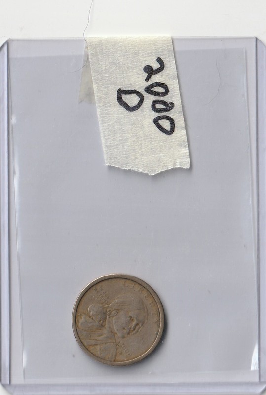 2000 D US Sacagawea One Dollar Coin Eagle Design