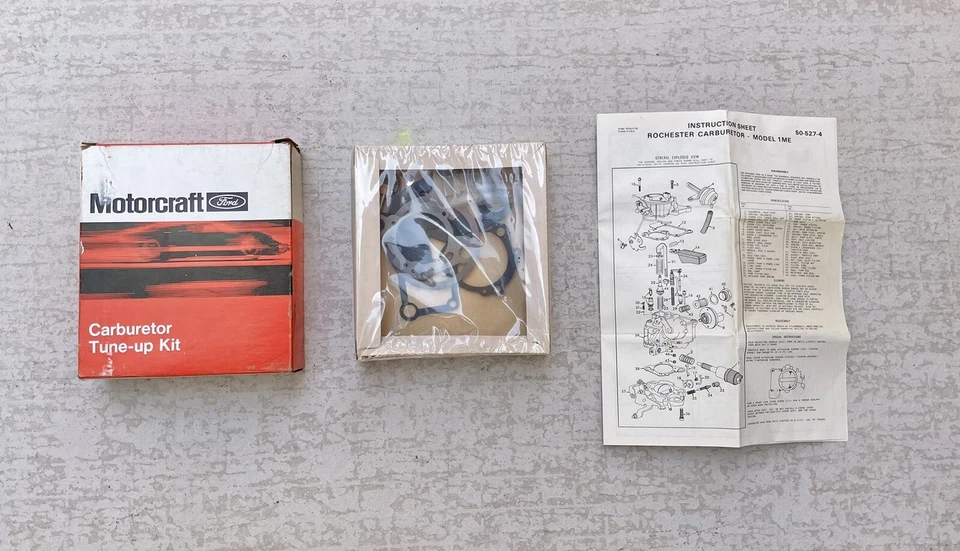 Chevy Nova Camaro 1977 79 1977-80 Chevrolet GMC camioneta kit de carburador 6 cilindros Foto 2 de 2