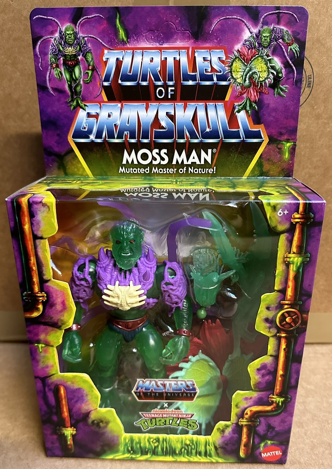 MOTU Origins Turtles of Grayskull MOSS MAN Deluxe Action Figure *IN