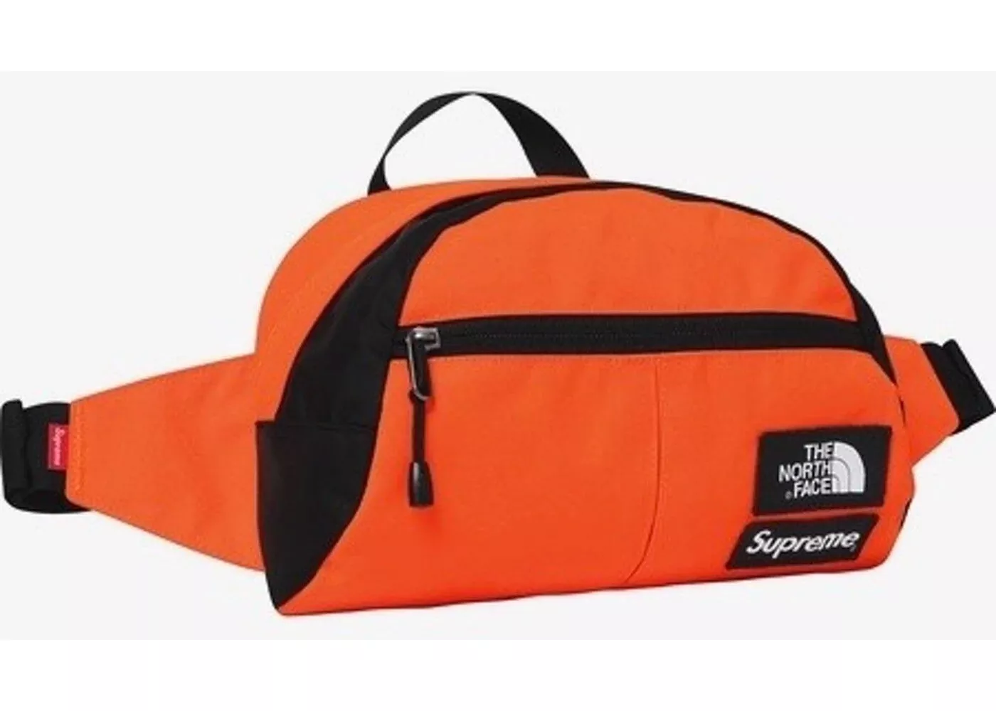 Sac lombaire SUPREME x NORTH FACE ORANGE 2016 BOÎTE LOGO Pack Fanny Roo II Deadstock