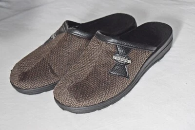 Blenzo Braun Herren Pantoffeln Schlappen Schuhe Gästeschuhe Gr. 40-47