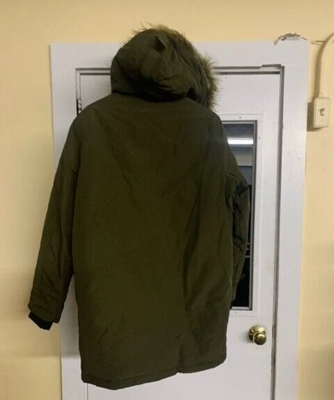 GUESS EST.1981 MENS HOODED JACKET SIZES S STYLE # 119RP325 - Image 4 of 4