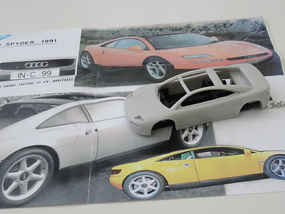 BoS 1991 Audi Quattro Spyder Orange Concept Car LE of 1000 1:18 Rare Find!*New
