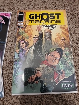 Ghost Machine #1 (2024, Image Comics) Signed By Geoff Johns