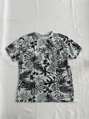 Free Planet Mens Nature Type Tshirt Gray Black Small S Tee Abstract Jungle