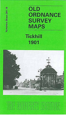 MAP OF Tickhill 1901: Yorkshire Sheet 291.10 by Melvyn Jones NEW