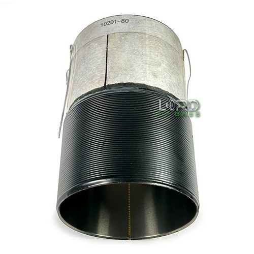 4" Voice Coil Dual 4 Ohm 8-Layer Flat Aluminum Speaker Subwoofer Parts Wet Wound - Picture 6 of 6