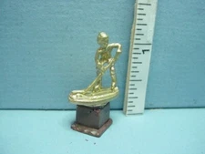 Miniature Men's Hockey Sports Trophy Reynolds Painted Metal 1/12 Sc