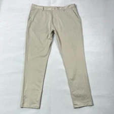Rhone Pants Men 40 Commuter Slim Khaki Beige Stretch Performance Chino