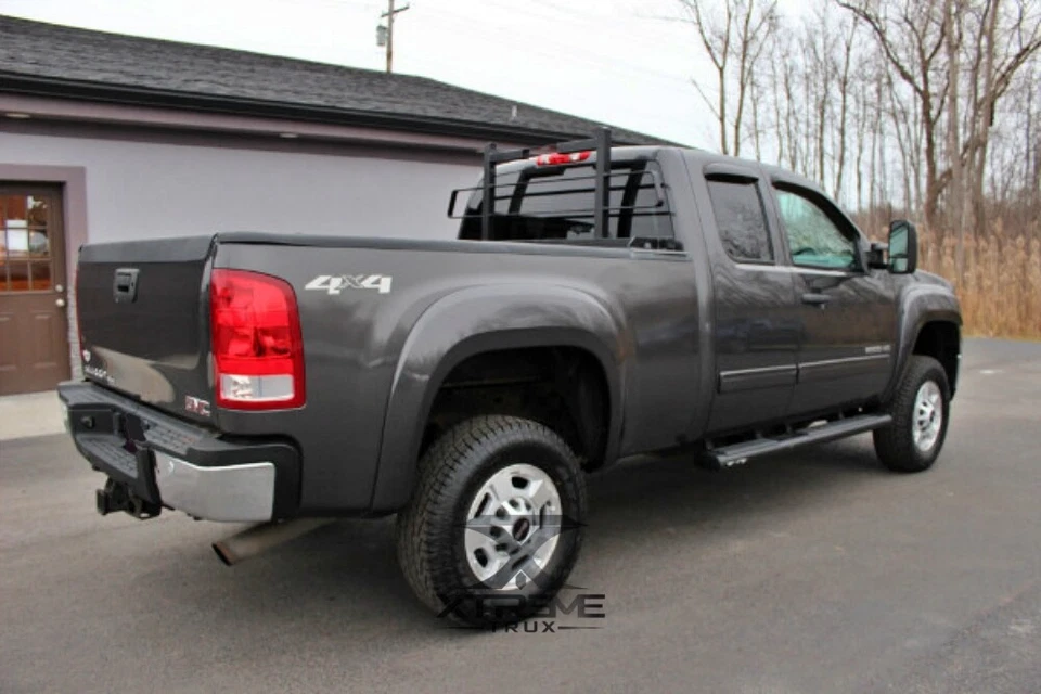 Juego de llamaradas de guardabarros pintables estilo OE para 07-14 GMC Sierra 2500 3500 Foto 3 de 4