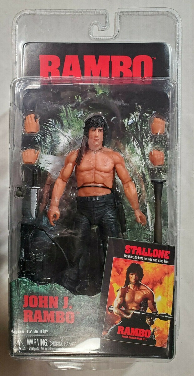 NECA Rambo - First Blood Part II - 7 Action Figure