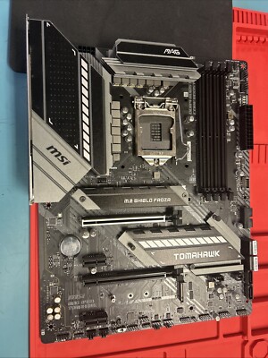 MSI MAG B460 TOMAHAWK Motherboard Intel B460 LGA 1200 M.2 DDR4 ATX Core USB 3.2