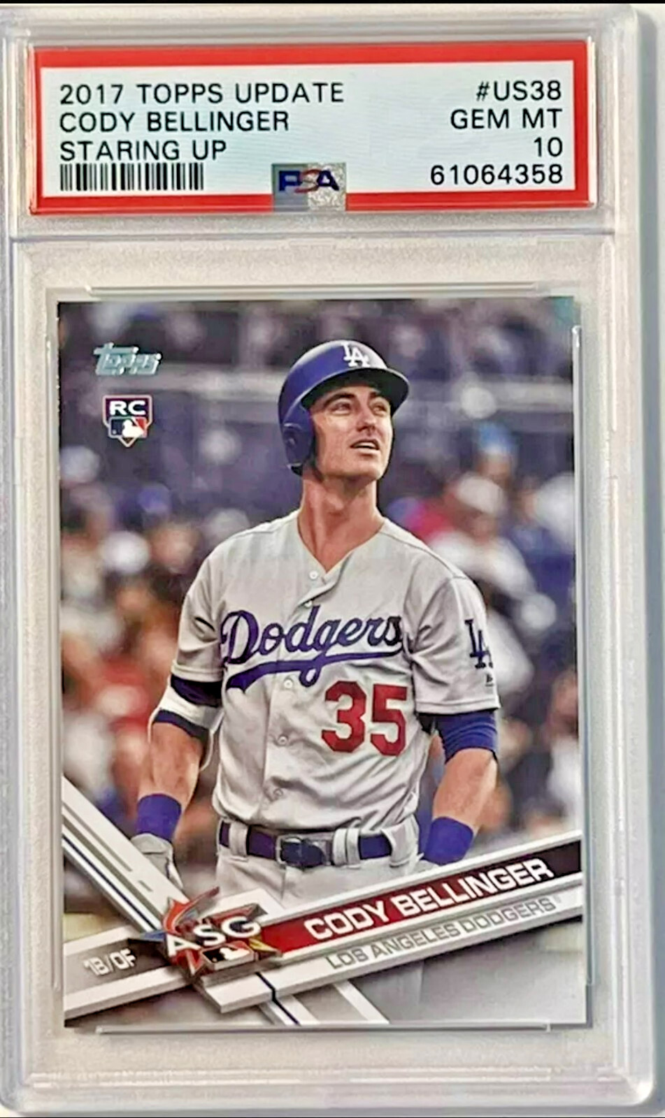 2017 Topps Update #US38 Cody Bellinger (Rookie cd (RC)) ASG Los Angeles Dodgers