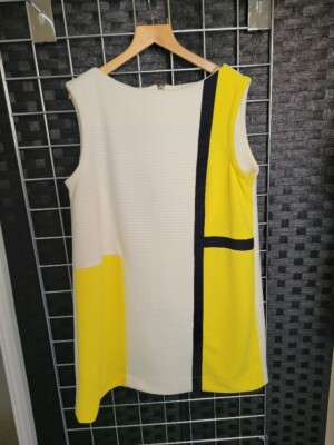 1960s style tunic dress by James Steward.  Sz UK16.