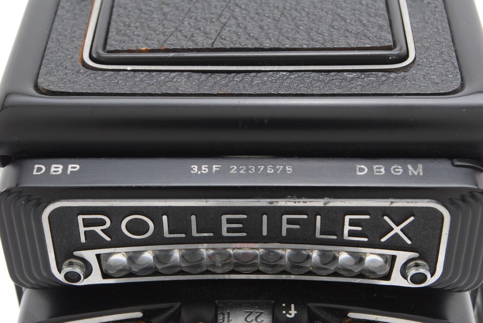 Appareil Photo Rolleiflex 3.5F Planar White Face – TLR 6x6 – Argentique – Occasion
