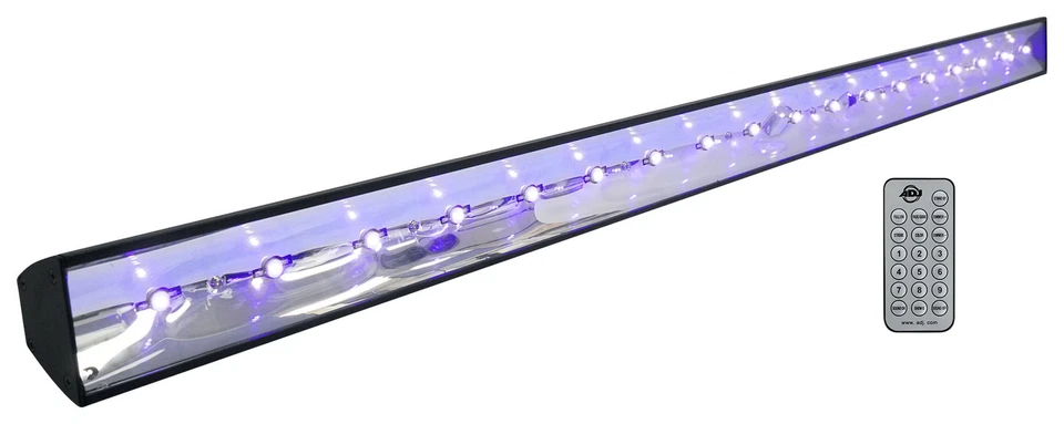 American DJ ECO BAR UV DMX 18x3w Ultraviolet LED Bar Black Light w/Remote+Fogger - Image 2 of 4