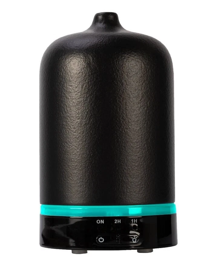 Diffusore di essenze in ceramica oli essenziali aromi con luce led durata 8 ore - Immagine 3 di 4