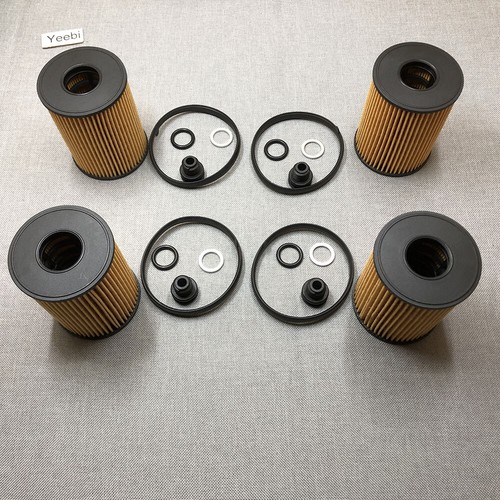 4Set Oil Filters 263502S000 Fit for 2021 Kia Optima 2.5L Engine