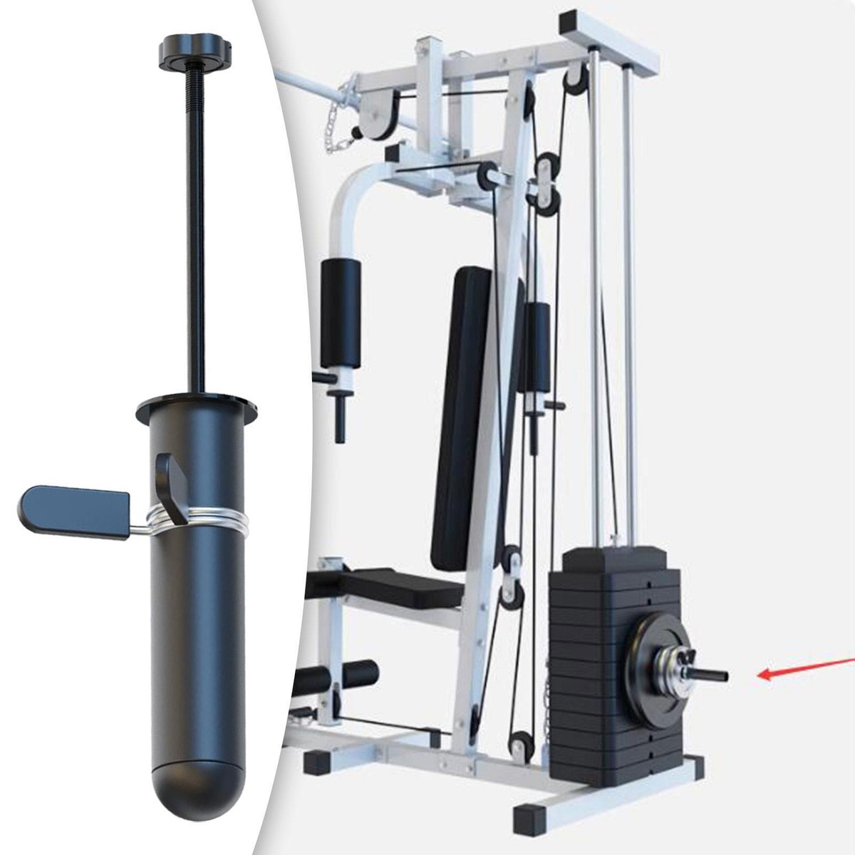 Xrs 50 Weider Weight System Gold's Gym XRS 50 Weight Bench