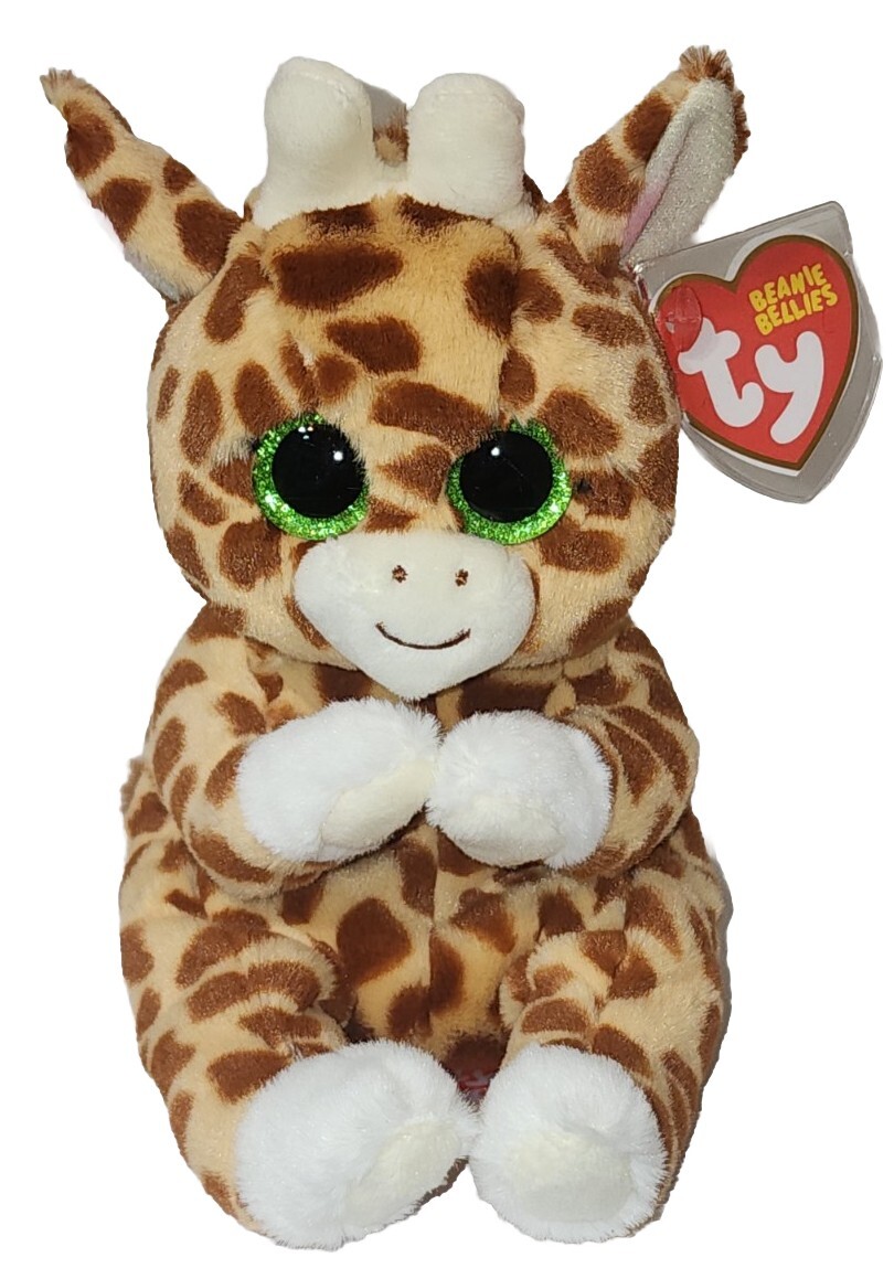 ヘイニ・リータフフタ Titi-Tyy Ty Beanie Baby Bellies ❤️ TIPPI ❤️ Giraffe 6