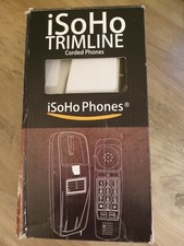 iSoHo Trimline Corded Phone - White - Open Item