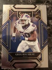 Greg Rousseau  Rookie  2021 Panini Select Football Club Level Prizm  #288