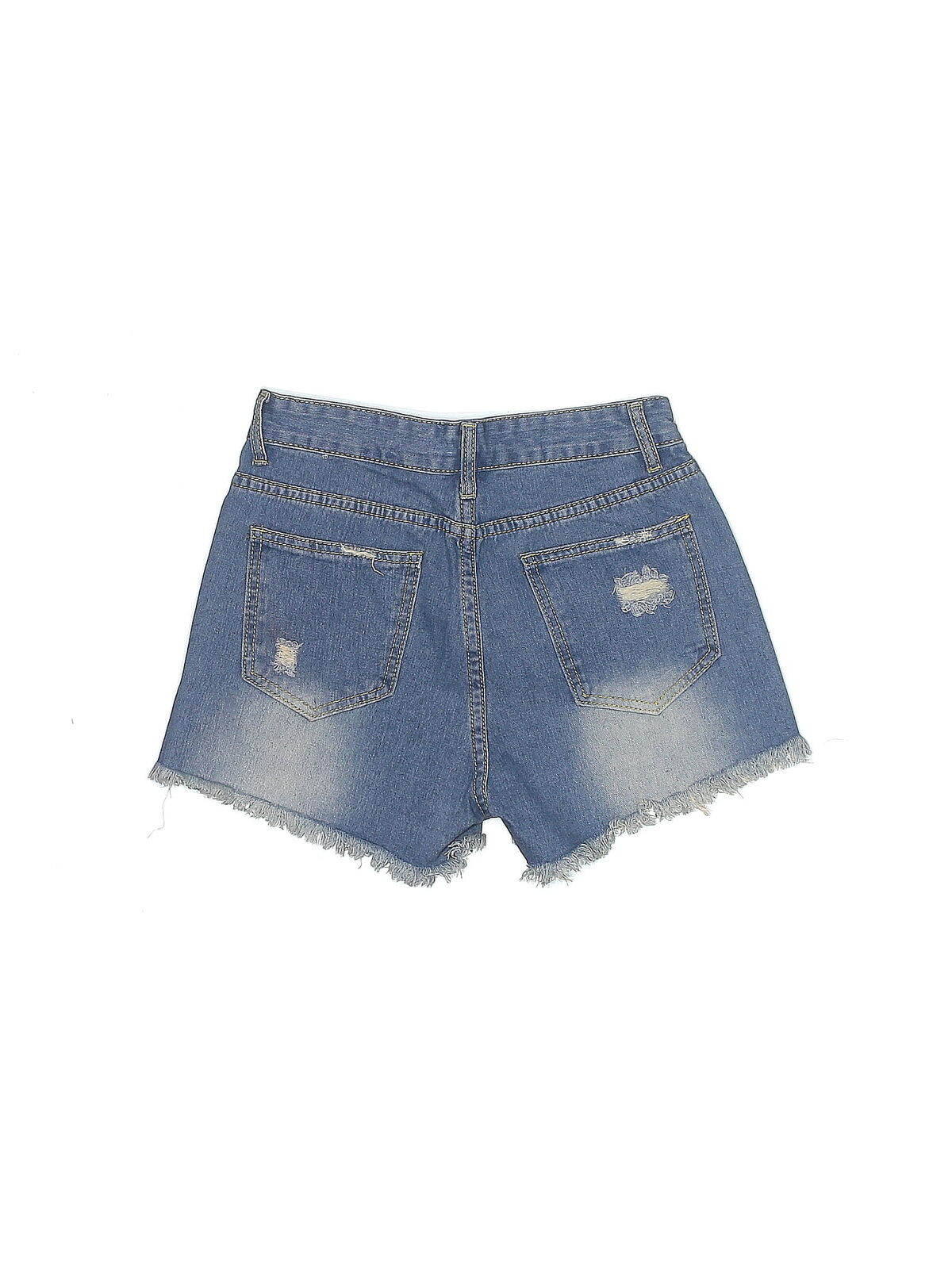 Unbranded Women Blue Denim Shorts S - image 2