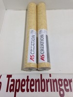 Vliestapete As 2X 37371-1 (2Rollen) BläTtermuster Gelb Orange Restposten