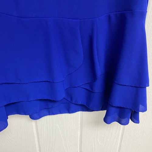 Banana Republic Sleeveless Dark Blue V-Neck Dress Blouse Size Petite XXS - Picture 7 of 10