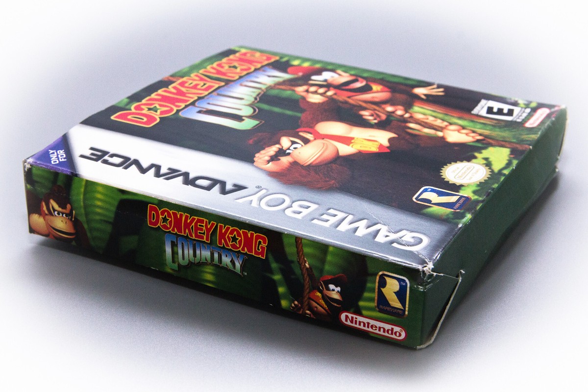DONKEY KONG COUNTRY w' Box | Nintendo Game Boy Advance GBA