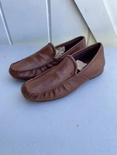 StyleCraft Imperials Brown Leather Loafers Slip on Mens Size 7