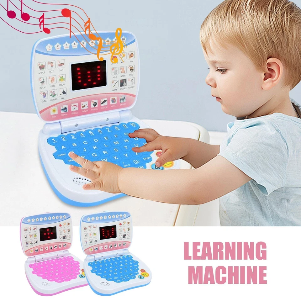 Toy Computer Laptop Tablet Baby Kinder pädagogische Lernmaschine Spiel Spielzeu - Bild 4 von 4