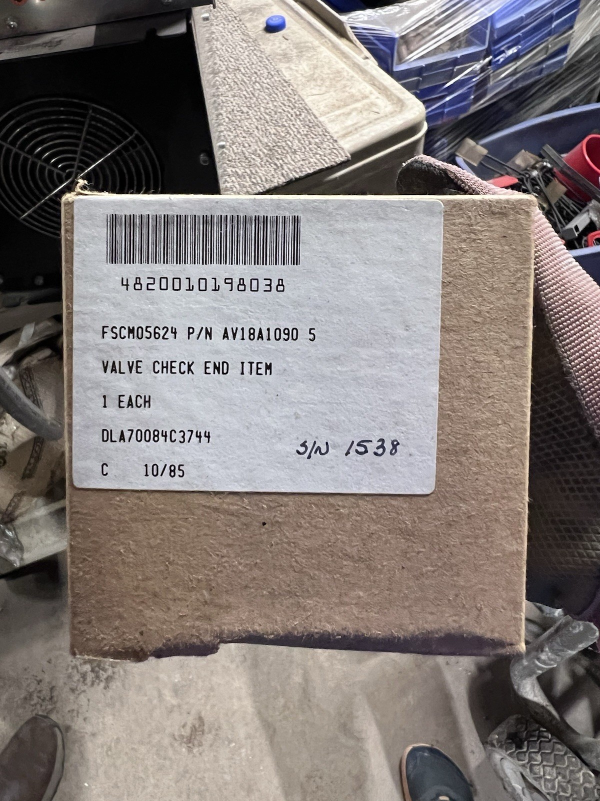 Valve Inspection End Product Check