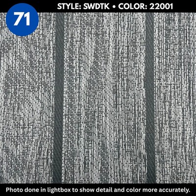 Woven Vinyl Flooring | Woodland Teak (UG) - Greysmoke | 8'6'' W | Choose Your Len