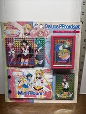 Sailor Moon Sailor Stars Amada PP Card Deluxe Trading Card Set New 1996