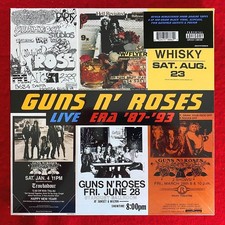 Guns N  Roses   Live Era '87-'93: Deluxe Edition 4LP Box Set  Poster