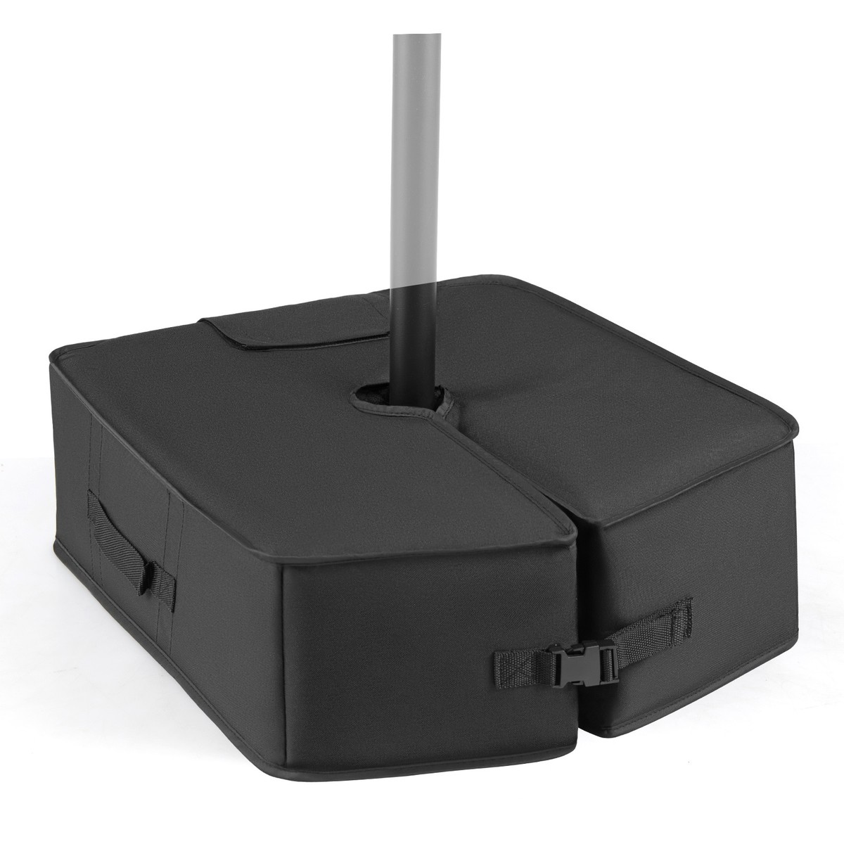 90 lb patio umbrella stand Tough As Nails 90lb Water Filled Base With Built In Ice Cooler 3 In 1 Outdoor Table With Umbrella Hole Fits 1.5 To 1.9 Inch Poles For Keep your outdoor umbrella or furniture steadfast with this extra large sand bag set 90lb Aluminum Powder Coated Commercial